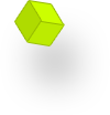Cube green 3